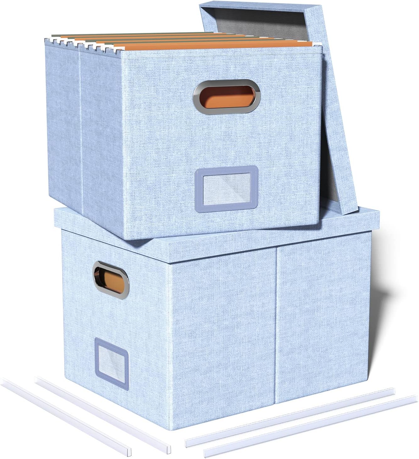 Portable File Storage Organizer for Letter and Legal Folders