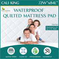 California King Size Waterproof Mattress Pad for Ultimate Comfort