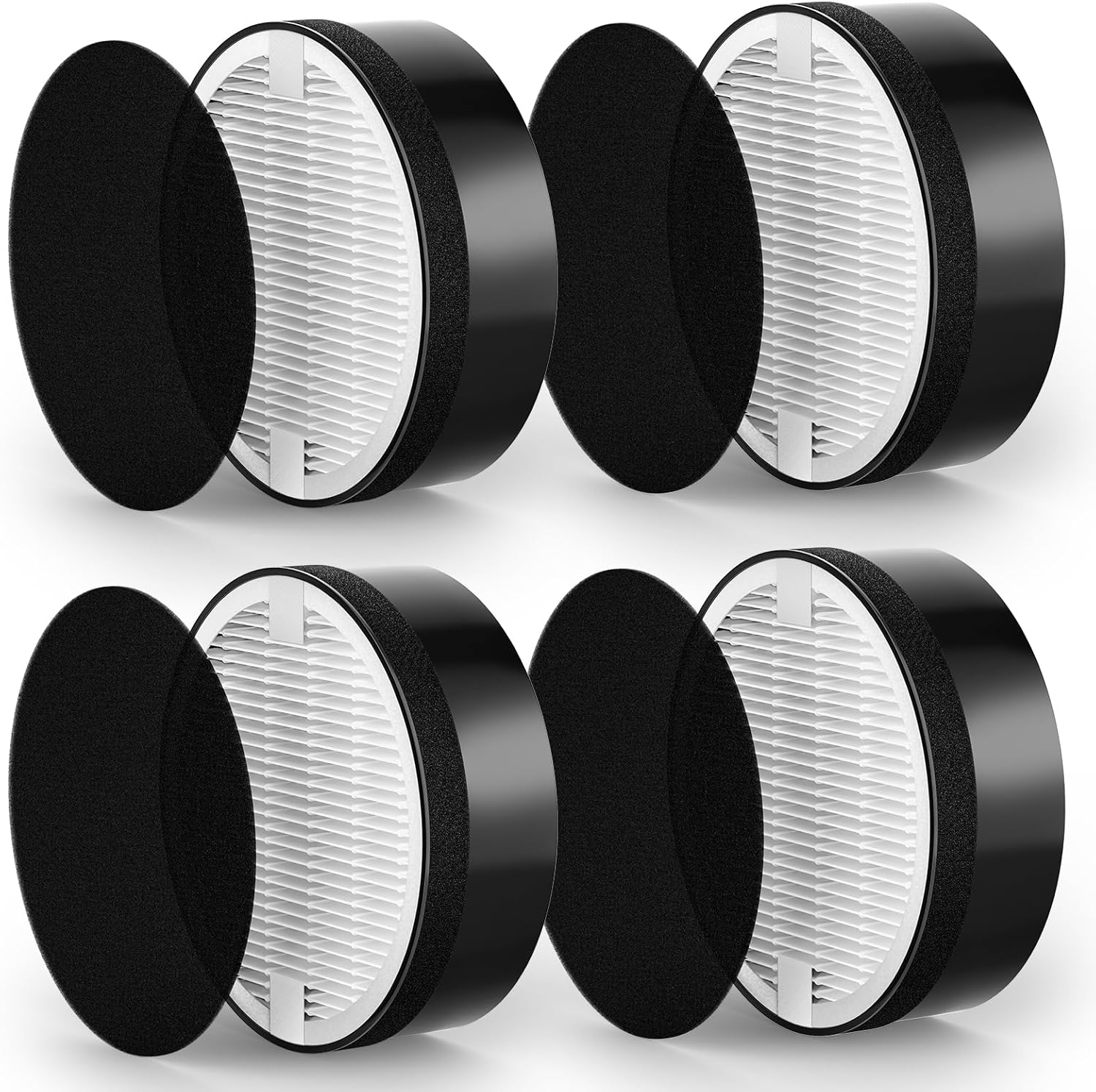 LV-H132 Replacement Filter for LEVOIT Air Purifier, 4 Pack