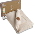 Organic Cotton Baby Knitted Blanket, 30in x 40in - Soft Neutral