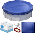 Winter Pool Cover 18 ft Round for Above Ground - Extra Thick