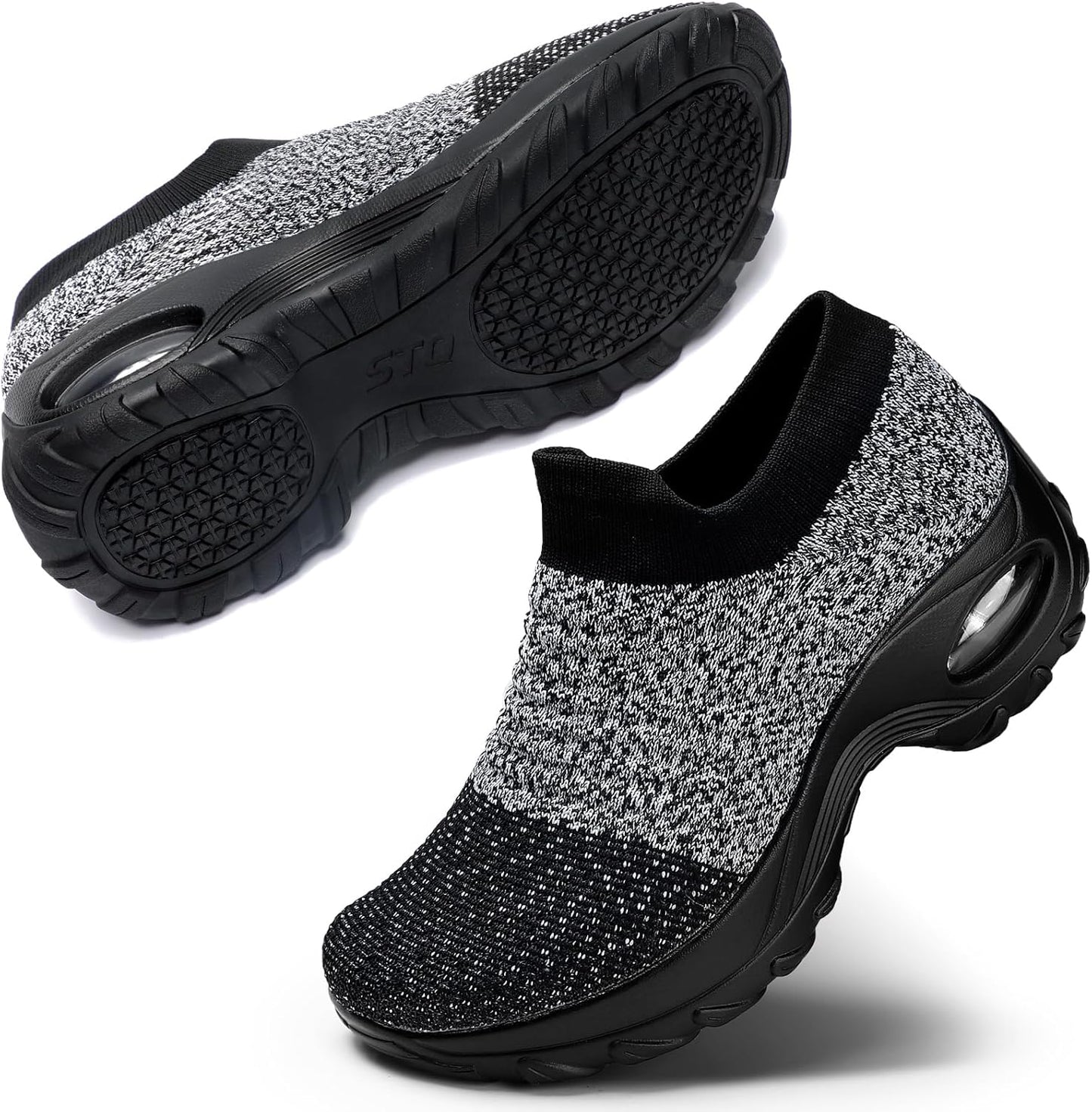 STQ Walking Shoes for Women with Arch Support and Comfort