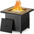 BALI OUTDOORS 50000 BTU 30 in Propane Fire Pit Table - Patio Heat