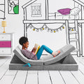 Yourigami Kids and Toddler Play Couch Convertible Folding Sofa