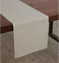 Solino Home Linen Natural Table Runner 14 x 90 in - Handcrafted Linen