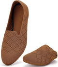 poemlady Womens Ballet Flat Shoes Knit Slip-On Flats - All-Day