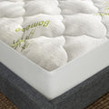 Air Mattress Cover Twin Size Quilted Bamboo Topper - Extra Plush
