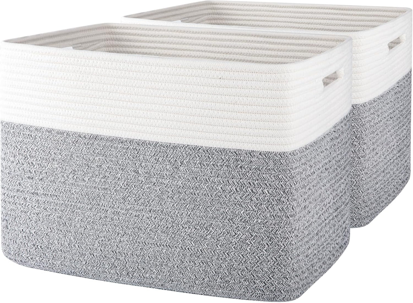 OIAHOMY Storage Baskets for Shelf - Stylish Toy Storage Bins