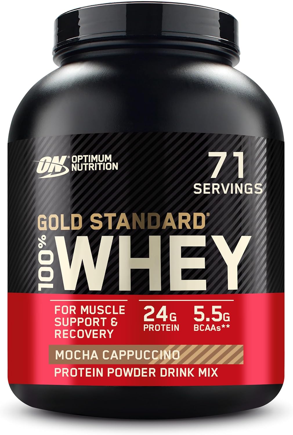 Optimum Nutrition Gold Standard Whey Protein Powder for Muscle Gain