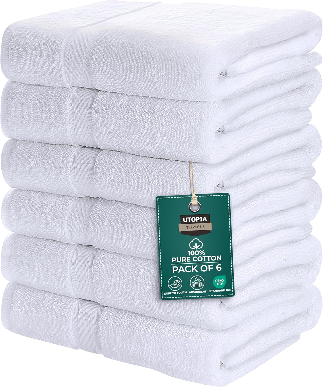 Utopia Towels 18 Pack Bath Towel Set for Spa and Home Use
