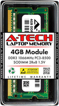 A-Tech 4GB DDR3 1066MHz SO-DIMM Replacement for Kingston