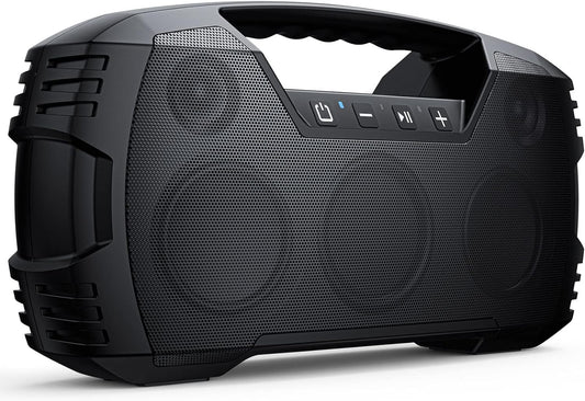 Portable 40W Waterproof Speaker: 32H Playtime, Deep Bass