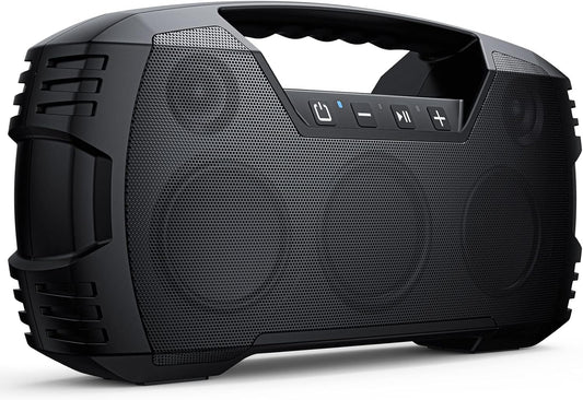 Portable Waterproof 40W Bluetooth Speaker - 32H Playtime, Deep Bass