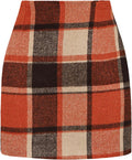 Stylish Plaid Skirts for Women - Trendy Mini Pencil Skirt