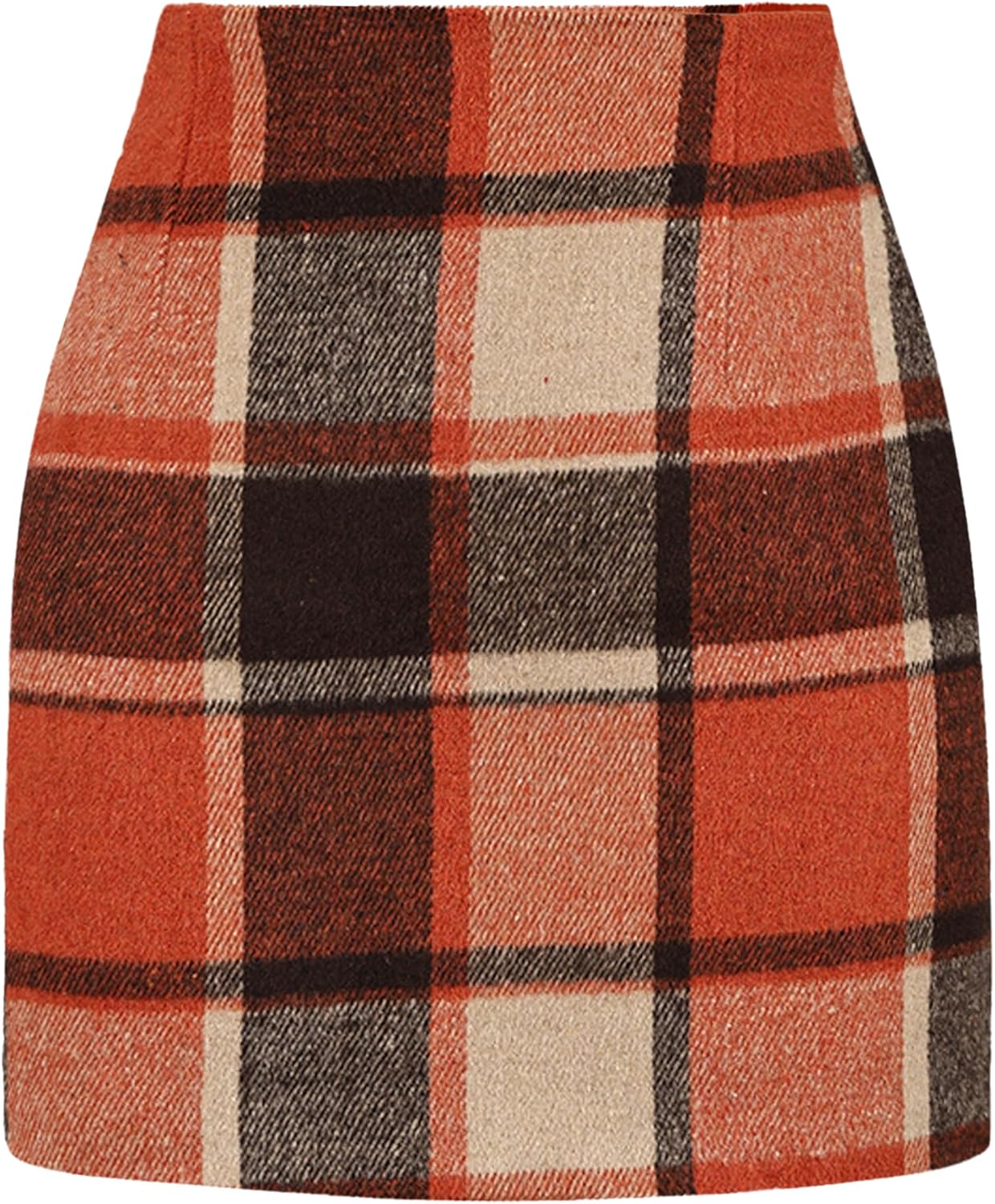 Stylish Plaid Skirts for Women - Trendy Mini Pencil Skirt