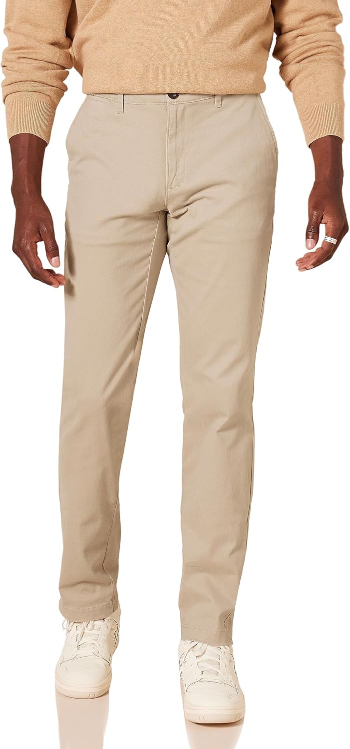 Classic-Fit Casual Stretch Chino Pant for Everyday Comfort