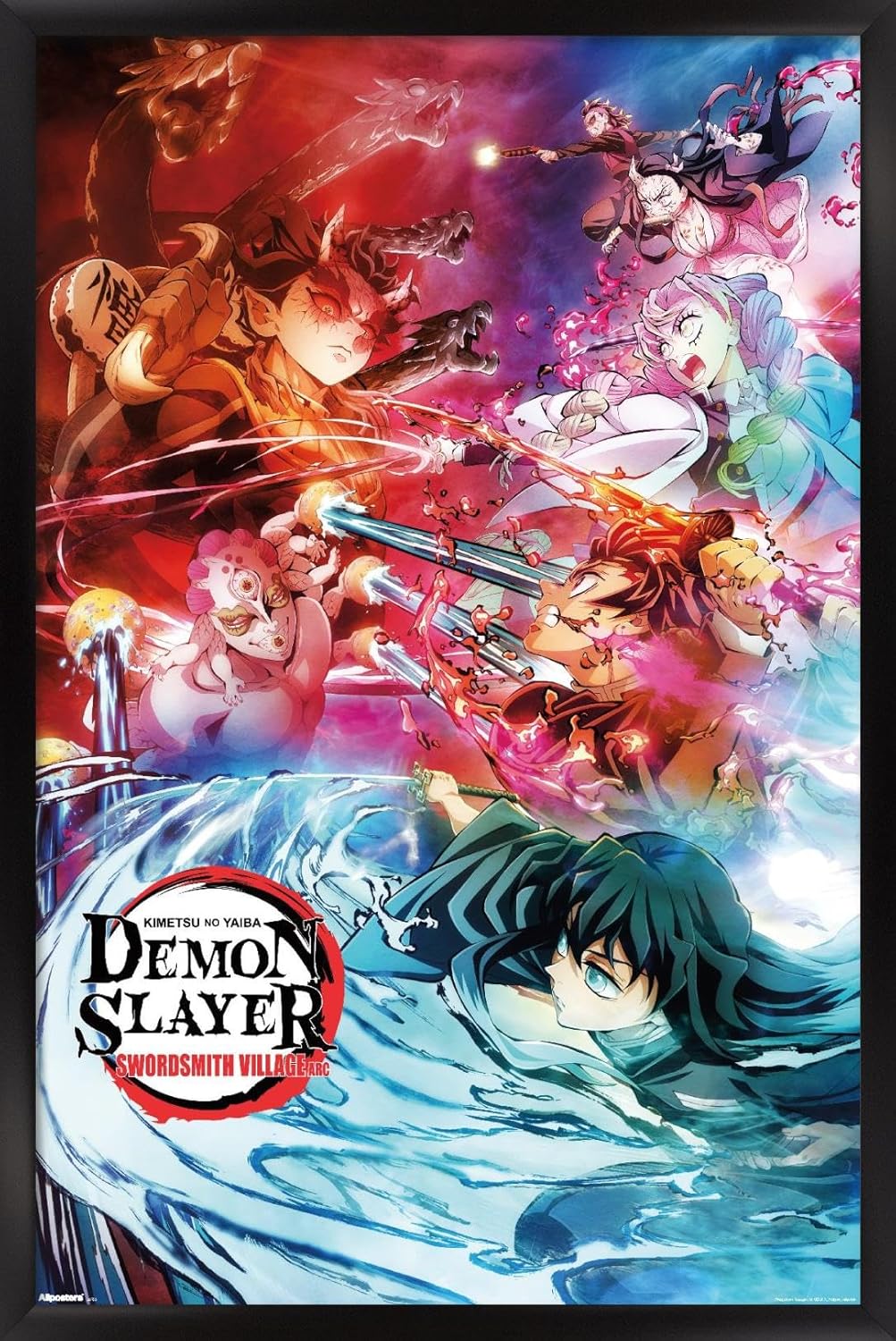 Demon Slayer Swordsmith Village Key Art 2 Wall Poster Review