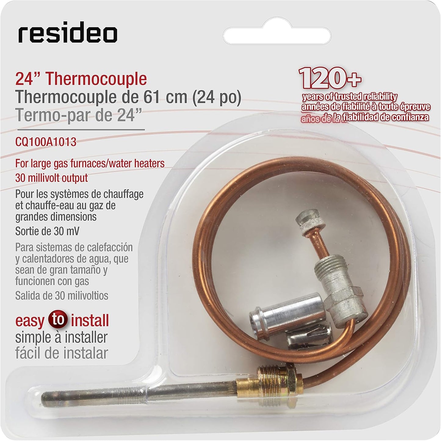 Keep Your Heating Running: Resideo 24-Inch Thermocouple