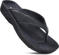 AEROTHOTIC Slip On Recovery Flip Flops for Women - Arch Support