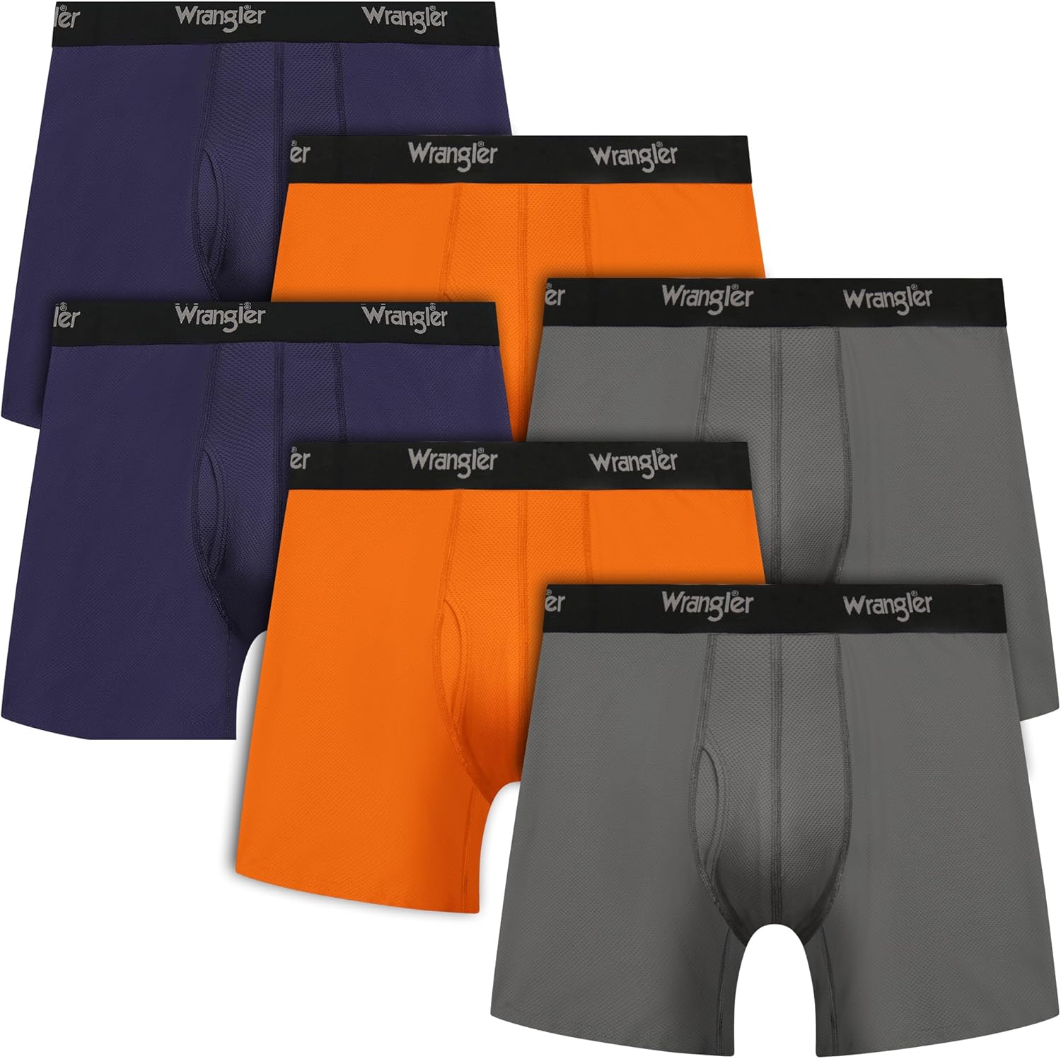 Wrangler Mens Cooling Boxer Briefs for Ultimate Comfort and Fit