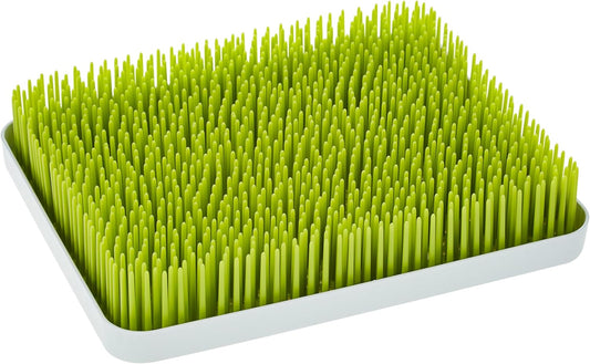 Boon Lawn Drying Rack - Antimicrobial Tray - Spring Green