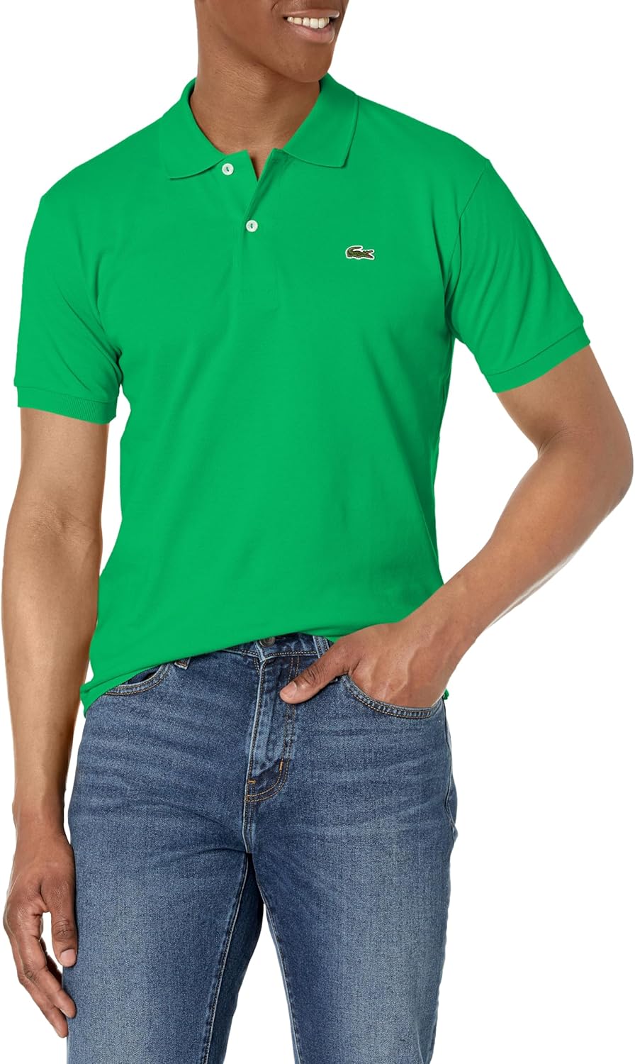 Lacoste Men's Original Cotton Pique Polo for Stylish Comfort
