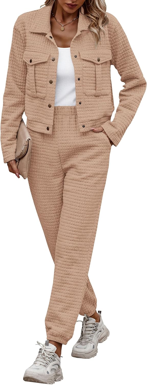 PRETTYGARDEN Womens Two Piece Sets for Fall 2025 Fashion