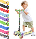 Hurtle Mini Kickboard 3 Wheel Scooter for Kids Ages 2-5