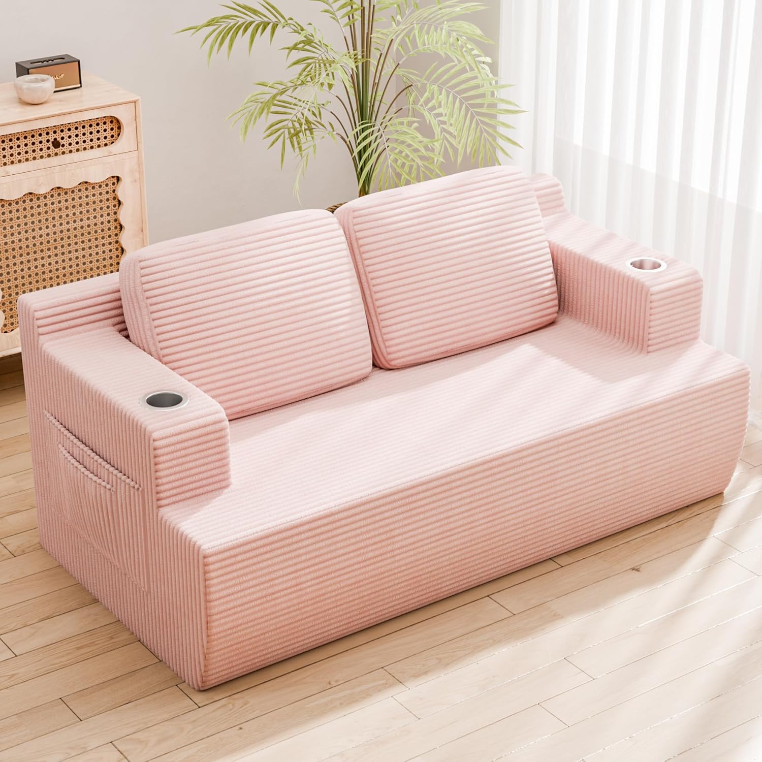 Homall 67 Cloud Couch Sofa: Comfy Loveseat for Small Spaces