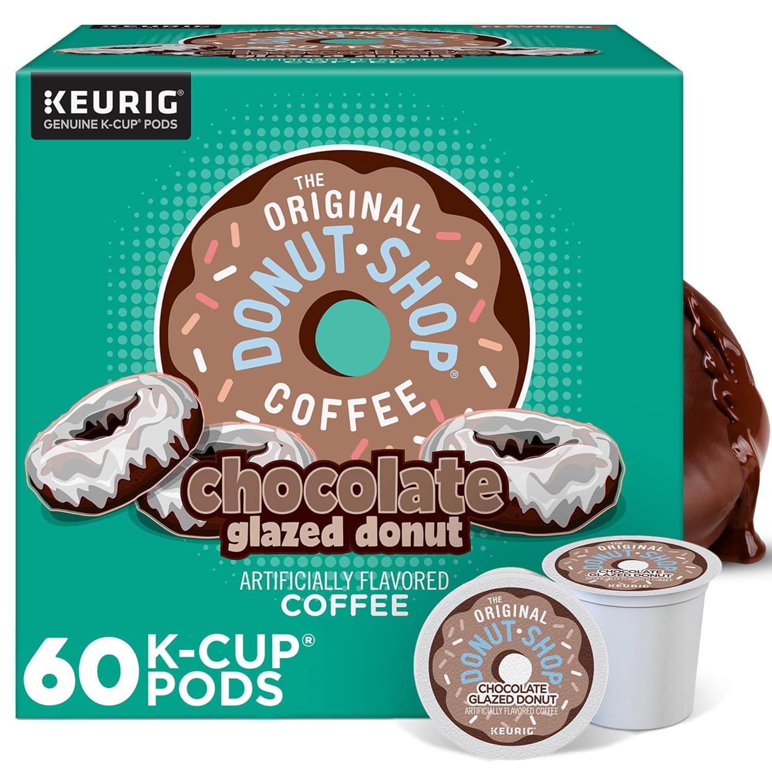 The Original Donut Shop Coffee Chocolate Glazed Donut K-Cups