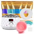 Wax Warmer 2024 Upgrade Digital Waxing Kit - Complete Home Waxing Set