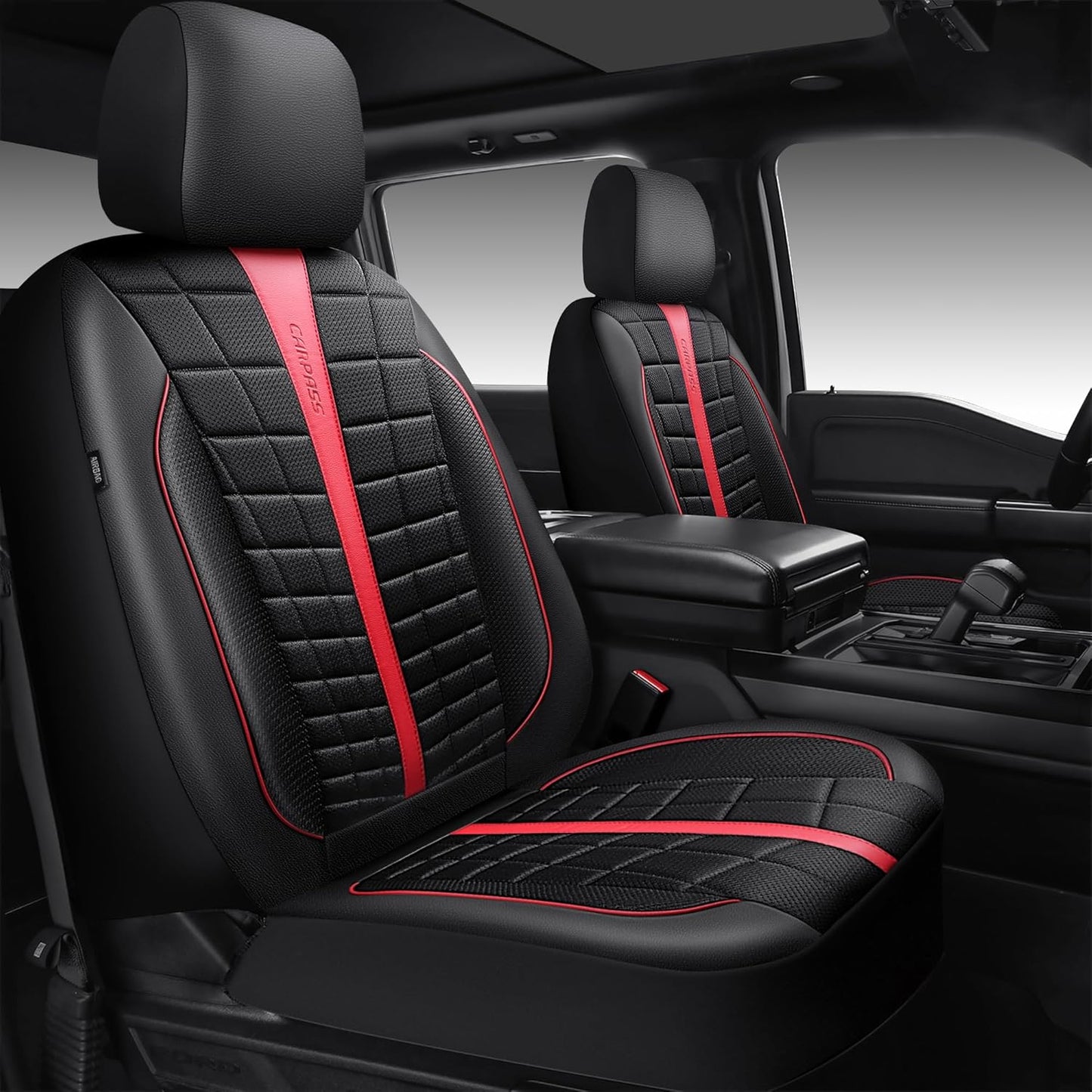 CAR PASS 3D Air Mesh Seat Covers for Comfortable Driving
