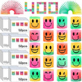 Mini Spring Party Favors Pack 400 pcs - Bright Smile Springs for Kids