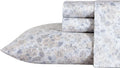 Queen Cotton Sateen Sheet Set - Silky-Soft Quartet Grey
