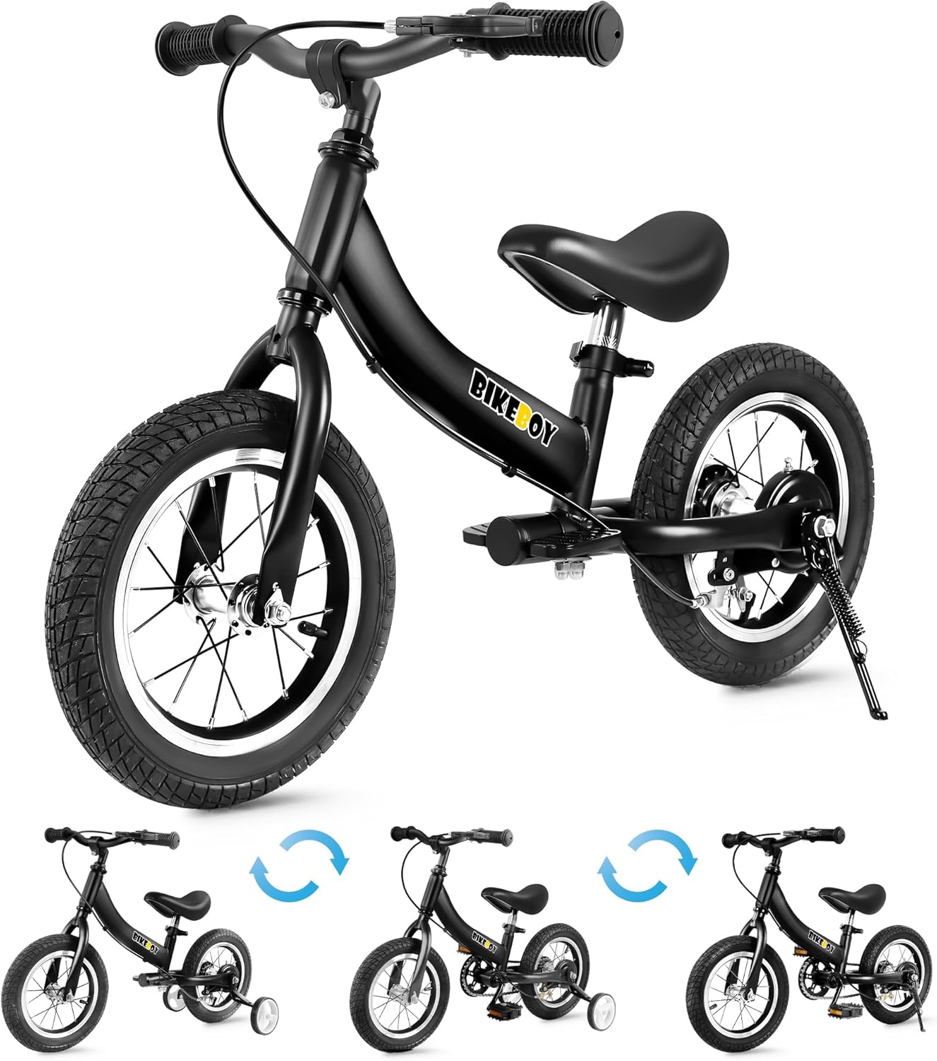 Balance Bike 2 in 1 for Kids - Safe and Fun Toddler Bike