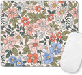 Washable Non-Slip Floral Mouse Pad by SXCKANG