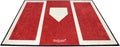 Baseball and Softball Hitting Mat for Batting Stance Practice - 6 x 4