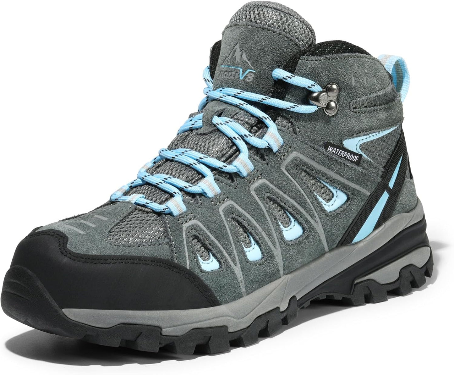 Nortiv 8 Women's Waterproof Hiking Boots for Outdoor Adventures