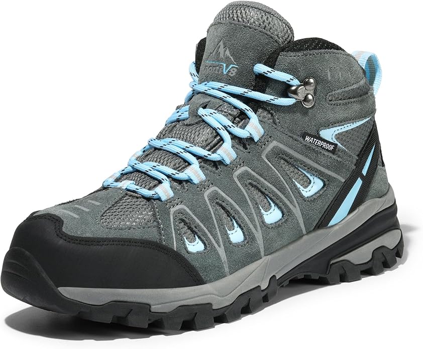 NORTIV 8 Women's Waterproof Hiking Boots for Outdoor Adventures