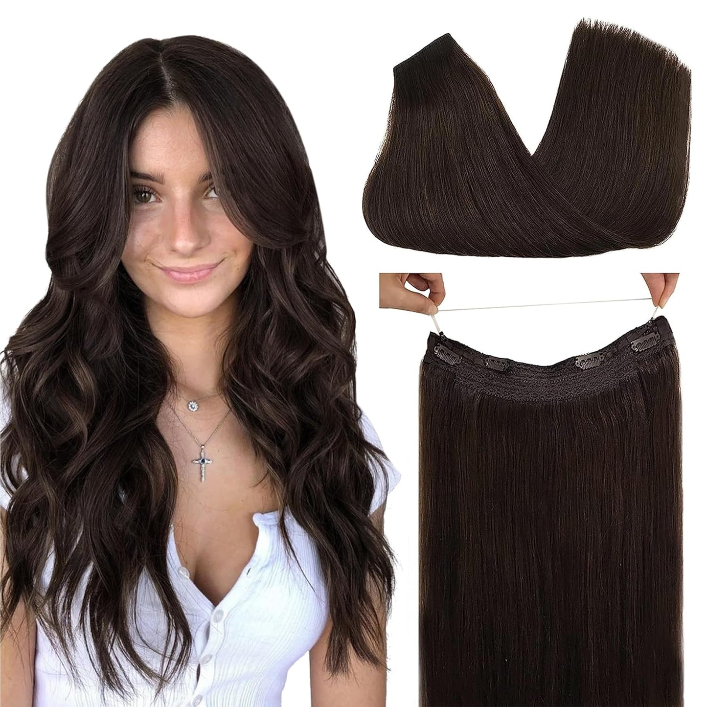 GOO GOO Wire Hair Extensions for Effortless Style and Comfort
