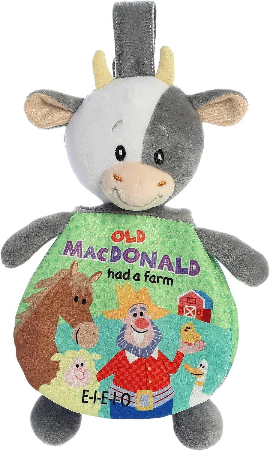 ebba Aurora Old Macdonald Stuffed Animal - Sensory Soft Book