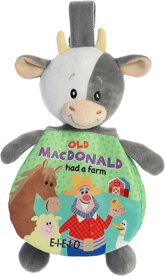 ebba Aurora Old Macdonald Stuffed Animal - Sensory Soft Book