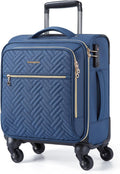BAGSMART Underseat Carry On Luggage for Easy Travel Convenience