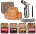 Bourbon Smoker Kit with 4 Wood Chips - Gift for Him