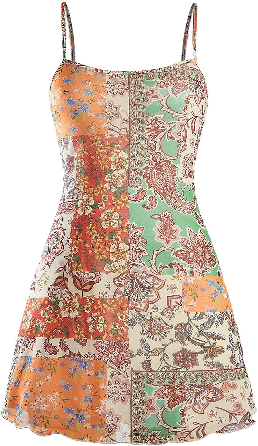 Milumia Women's Vintage 90s Mini Dress for Stylish Occasions