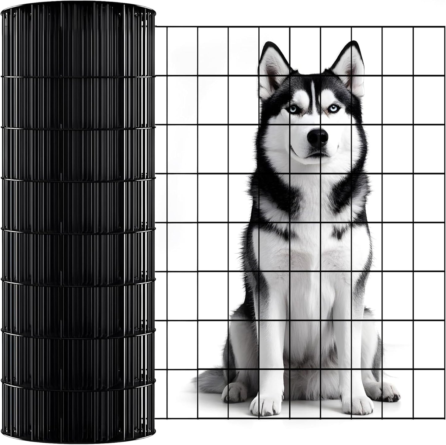 ARIFARO PVC Coated Welded Wire Fence for Garden and Pets