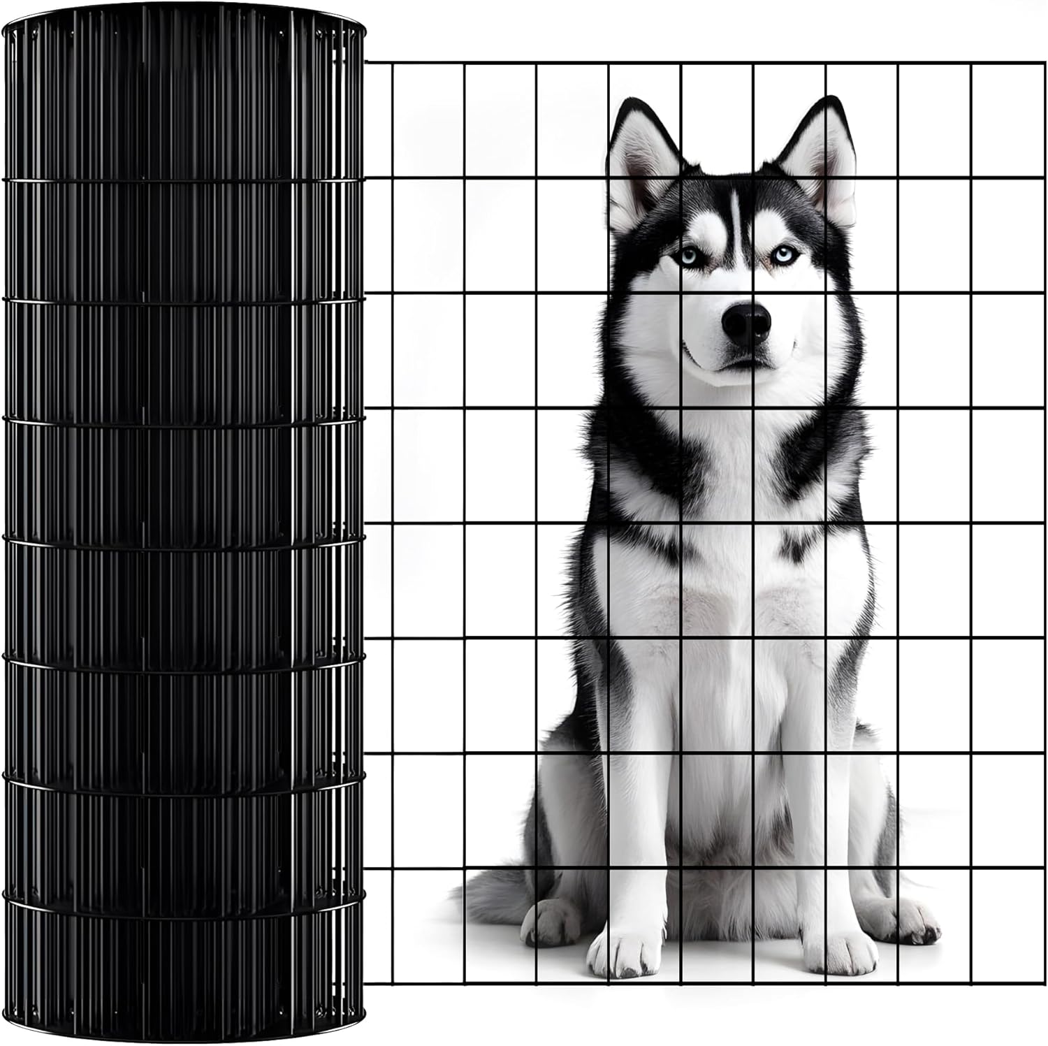 ARIFARO PVC Coated Welded Wire Fence for Garden and Pets