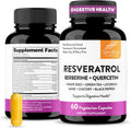 Resveratrol with Berberine for Gut Health - Digestive Support