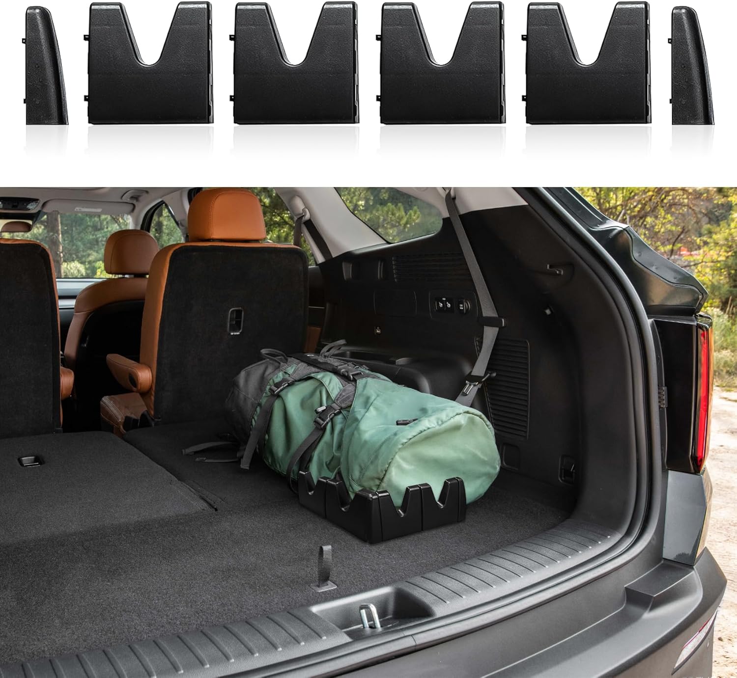 Ultimate SUV Trunk Organizer Set by QZTYTY