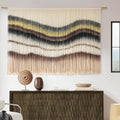 Macrame Wall Hanging Boho Chic Tapestry - Serene Gradient Art